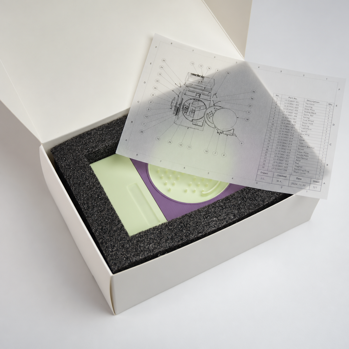 Lucky-Dispensing Storage Box
