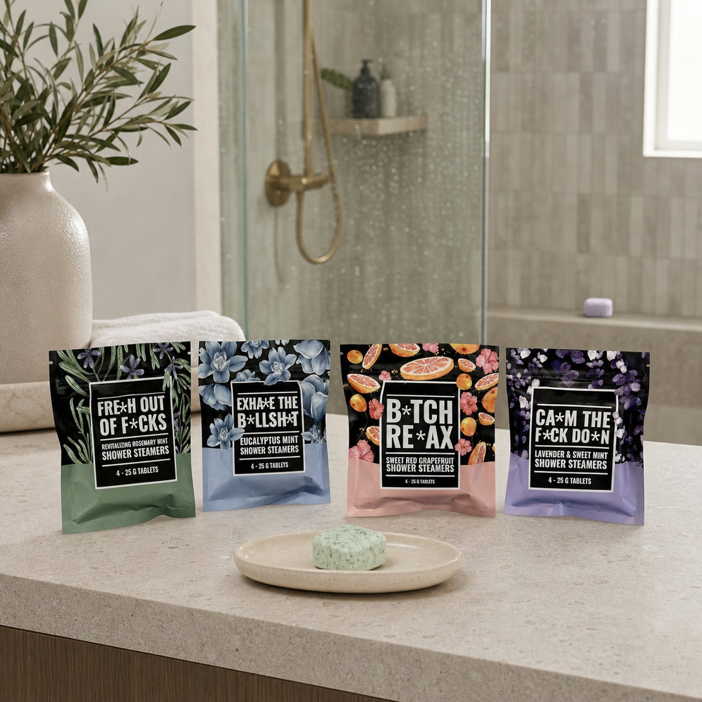 ❤️Swear Shower Steamers Gift Set