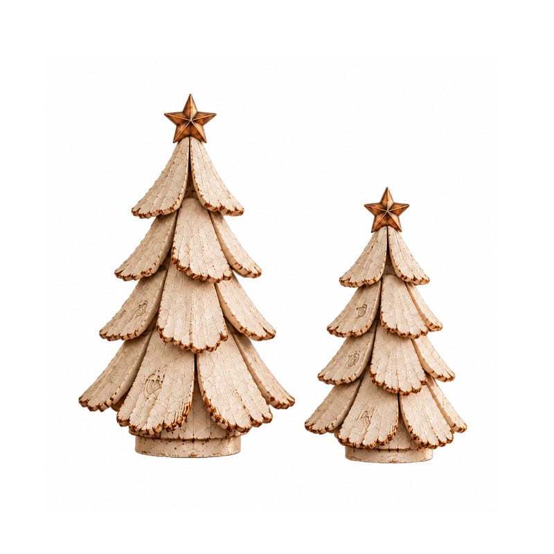 Vintage Lighted Christmas Tree Figurine