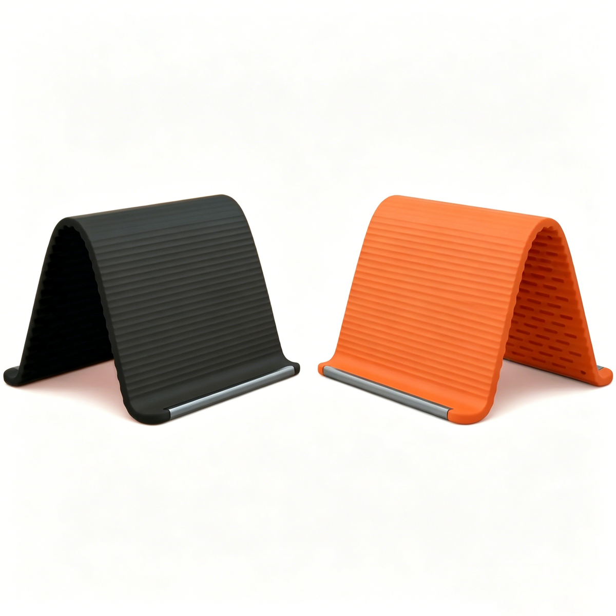Flexible Silicone Phone Holder Stand - Bendable Rollable Foldable Design