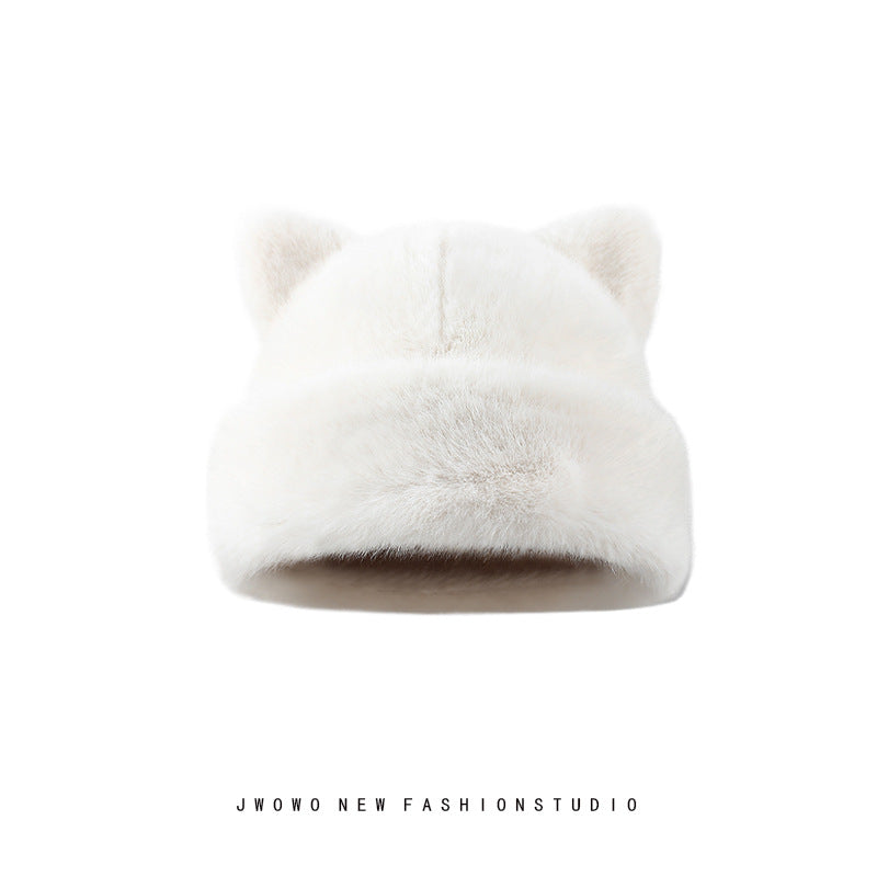Cat Ear Plush Winter Beanie