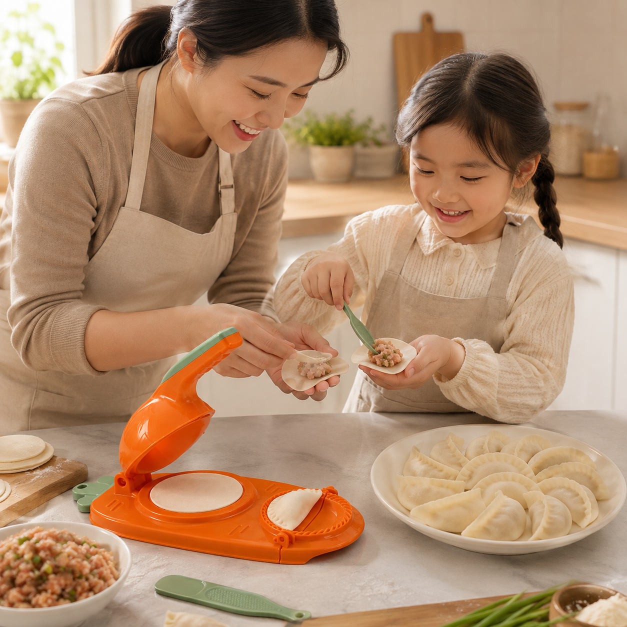 🔥Dumpling Skin Maker Dumpling Moulds