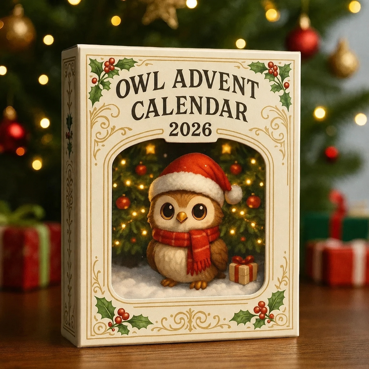 Owl Advent Calendar 2026 🎁 24 Gifts Inside!