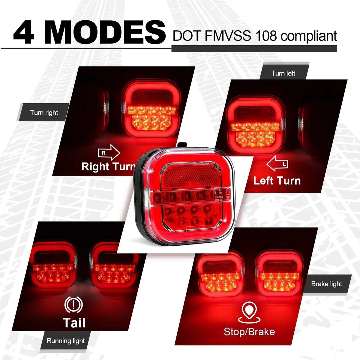 🚚HOT SALE 50% OFF - 🔥Wireless Magnetic Light LED Trailer Light Kit