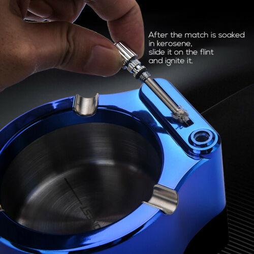 đ„Retro Metal Ashtray Ten Thousand Match Lighterđ„