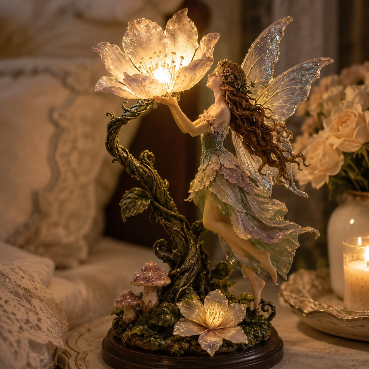 ๐ โจ Fairy Flower Night Light โ Modern Decorative LED Lamp For Cozy Home Space