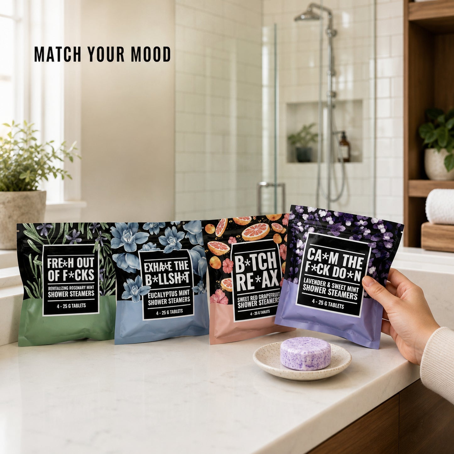 ❤️Swear Shower Steamers Gift Set