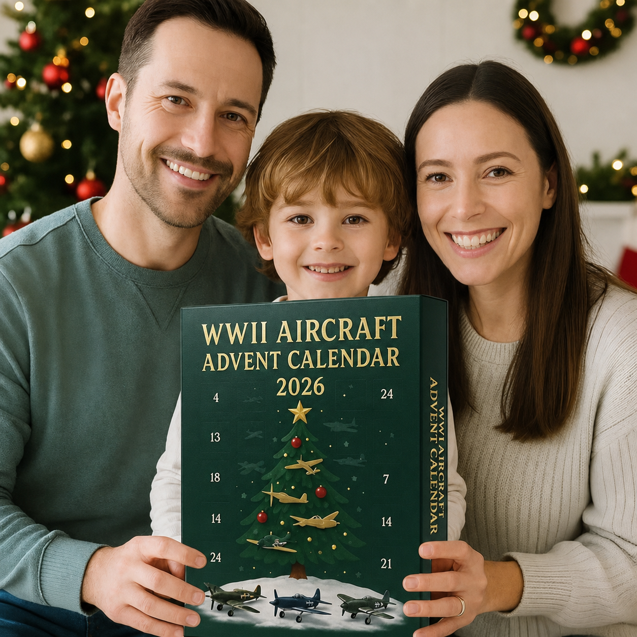2026 Aircraft Advent Calendar World War II Plane