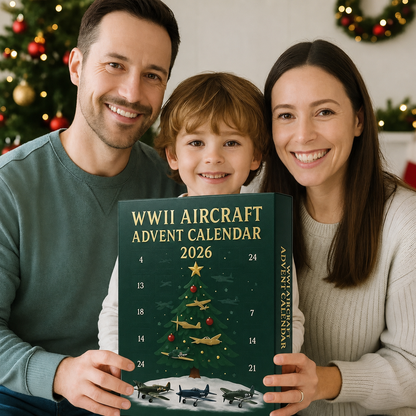 2026 Aircraft Advent Calendar World War II Plane