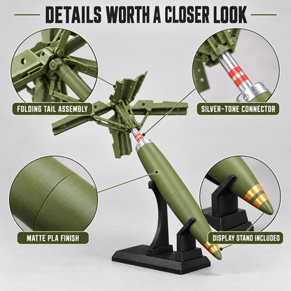 MK82 Sanke Bomb Model – 1:8 Scale Military Collectible