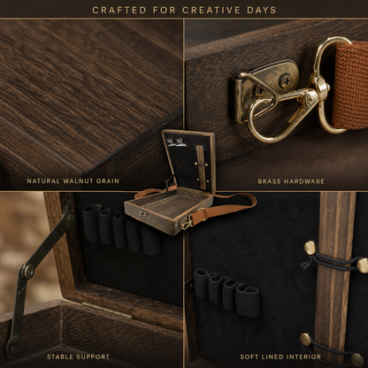 Writers Messenger Wood Box A5