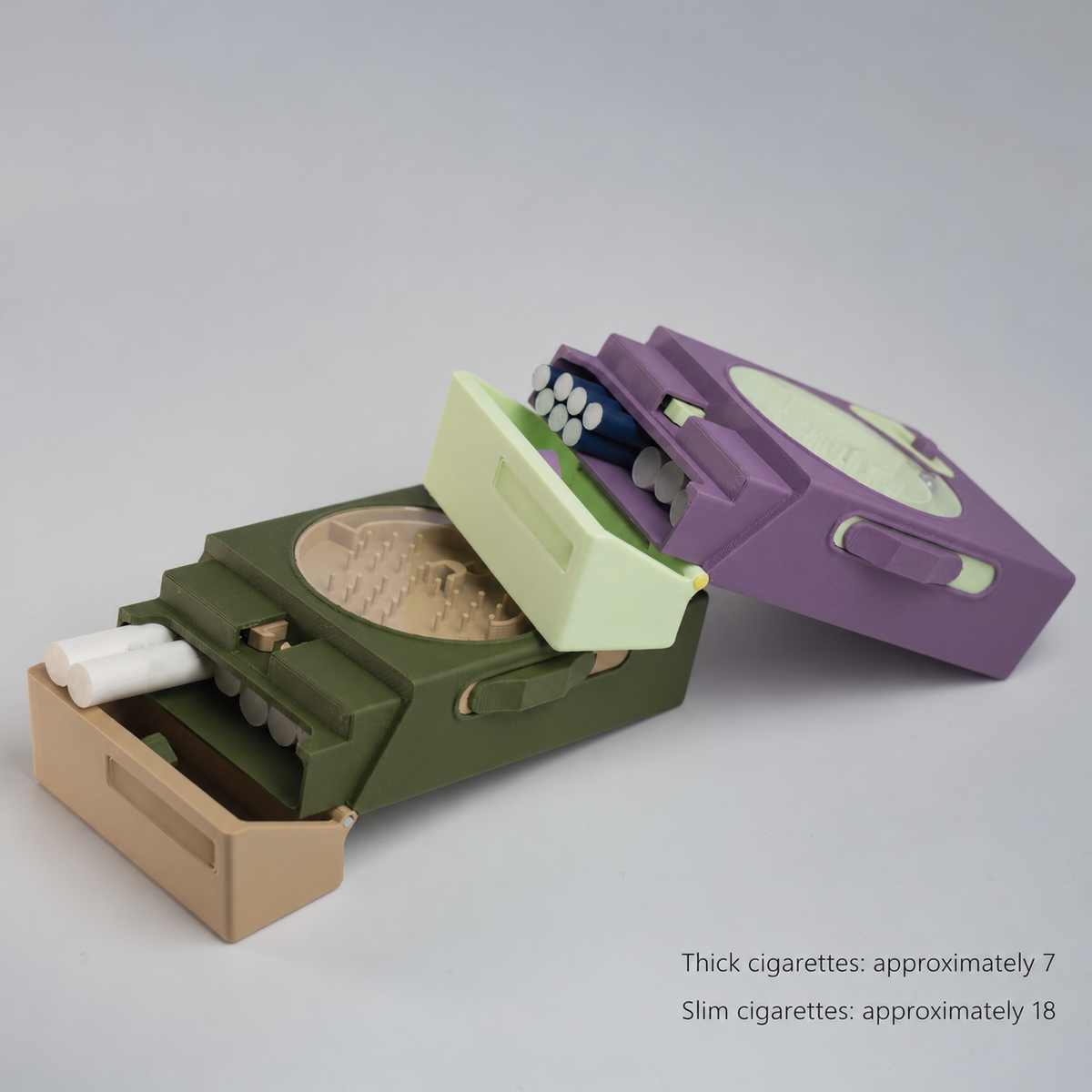 Lucky-Dispensing Tobacco Storage Box