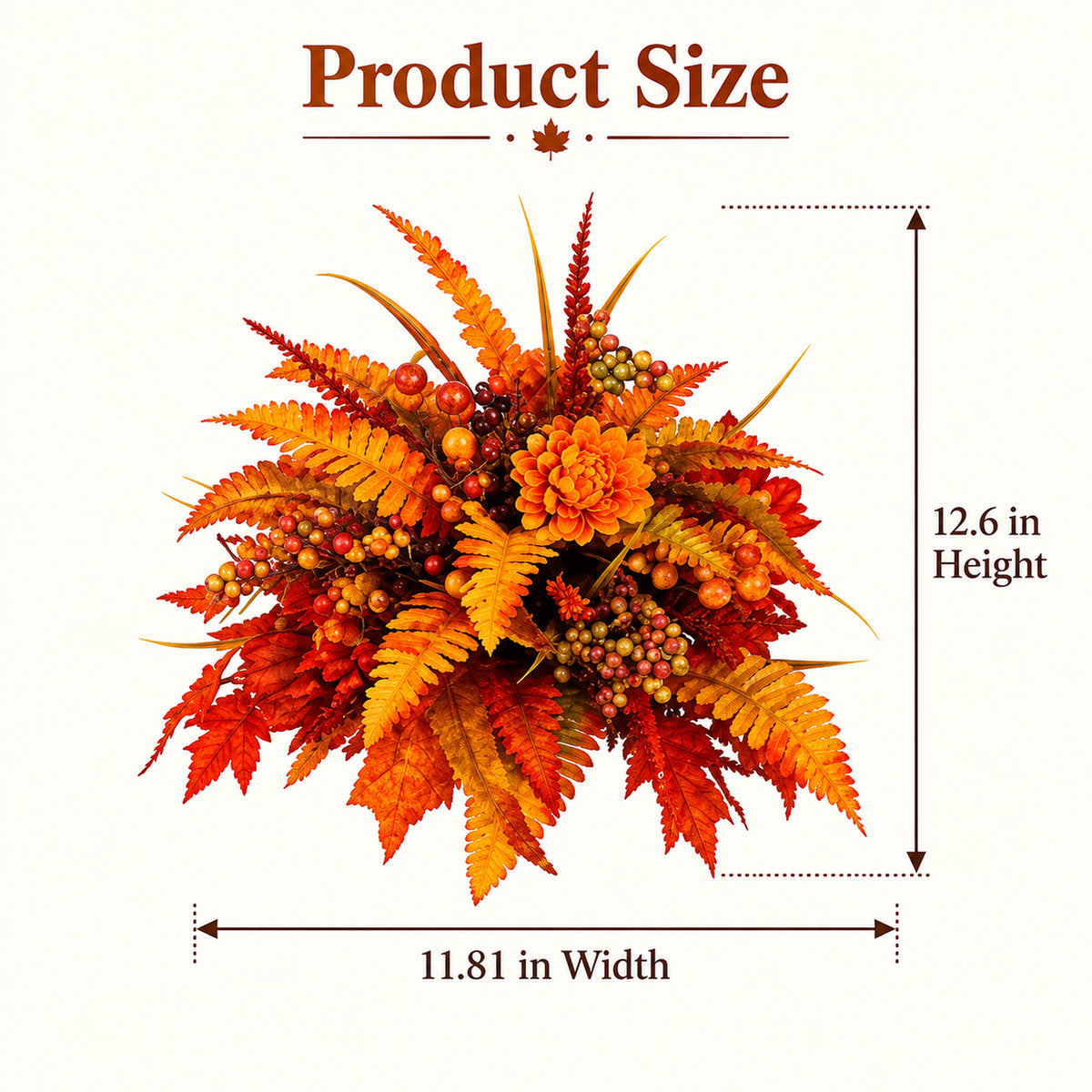 💥Hot Sale 50% Off 🍂 Autumn Harvest Floral Garden Stake Arrangement