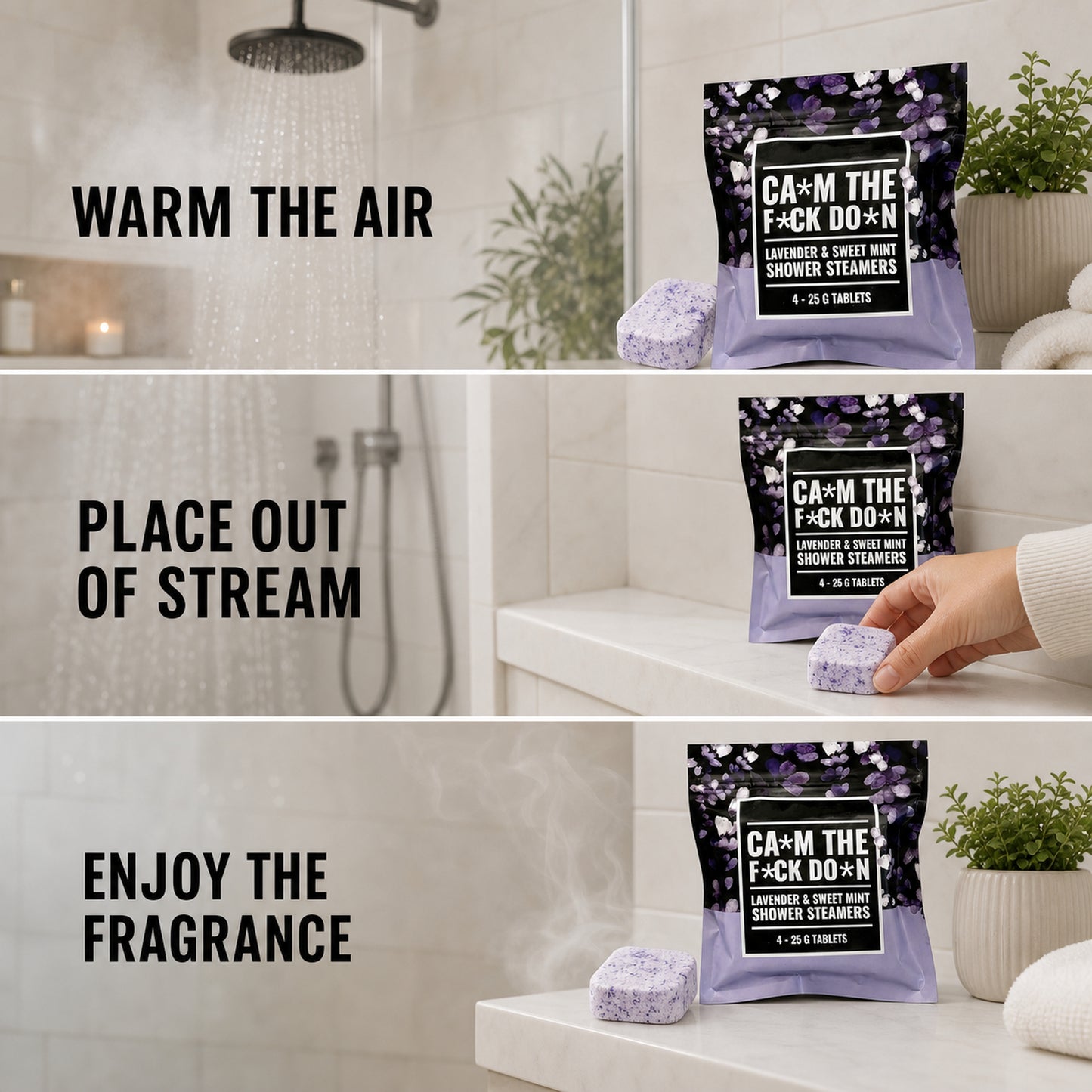 ❤️Swear Shower Steamers Gift Set