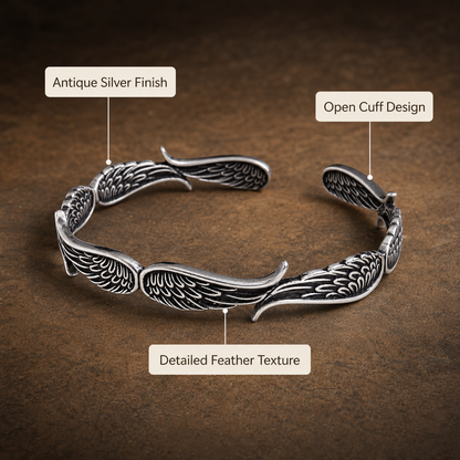 Angel Wings Vintage Style Bracelet