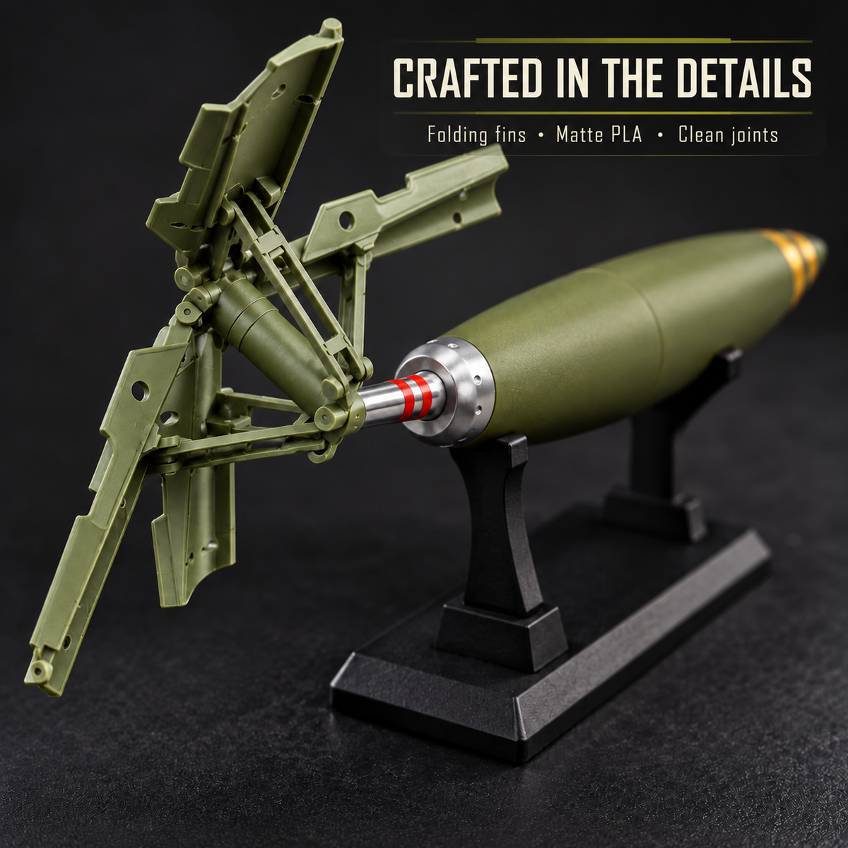 MK82 Sanke Bomb Model – 1:8 Scale Military Collectible