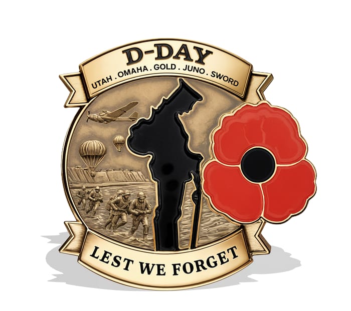 Limited Edition 80th Anniversary Commemorative Badge