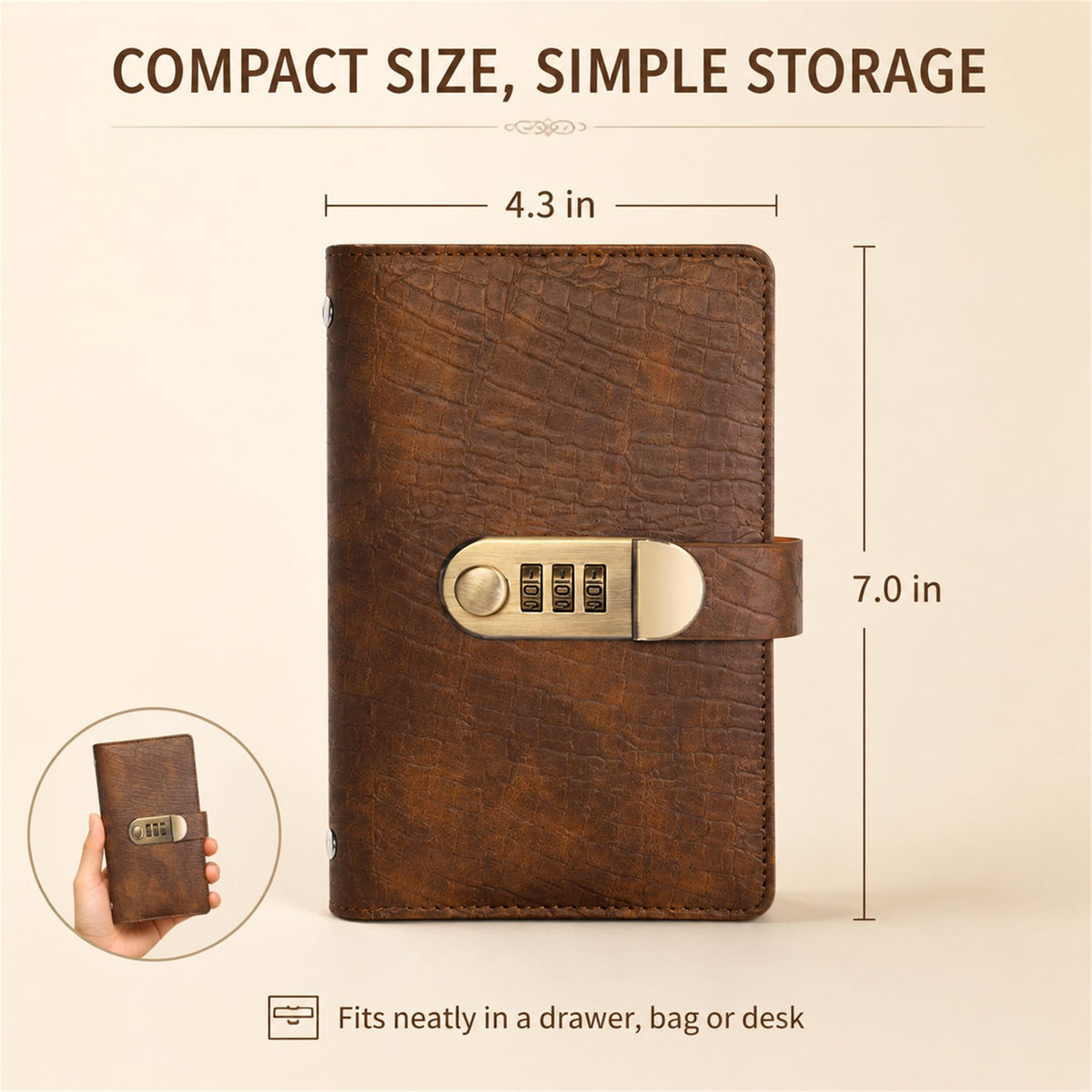 Lockable Cash Savings Binder & Budget Organizer