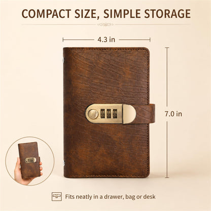 Lockable Cash Savings Binder & Budget Organizer