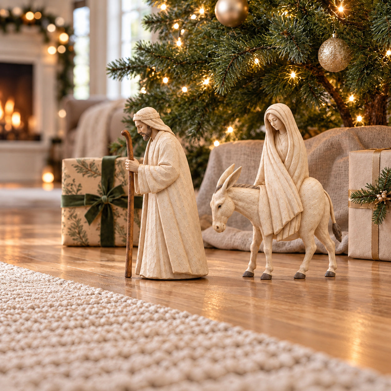 Joseph nativity figurine