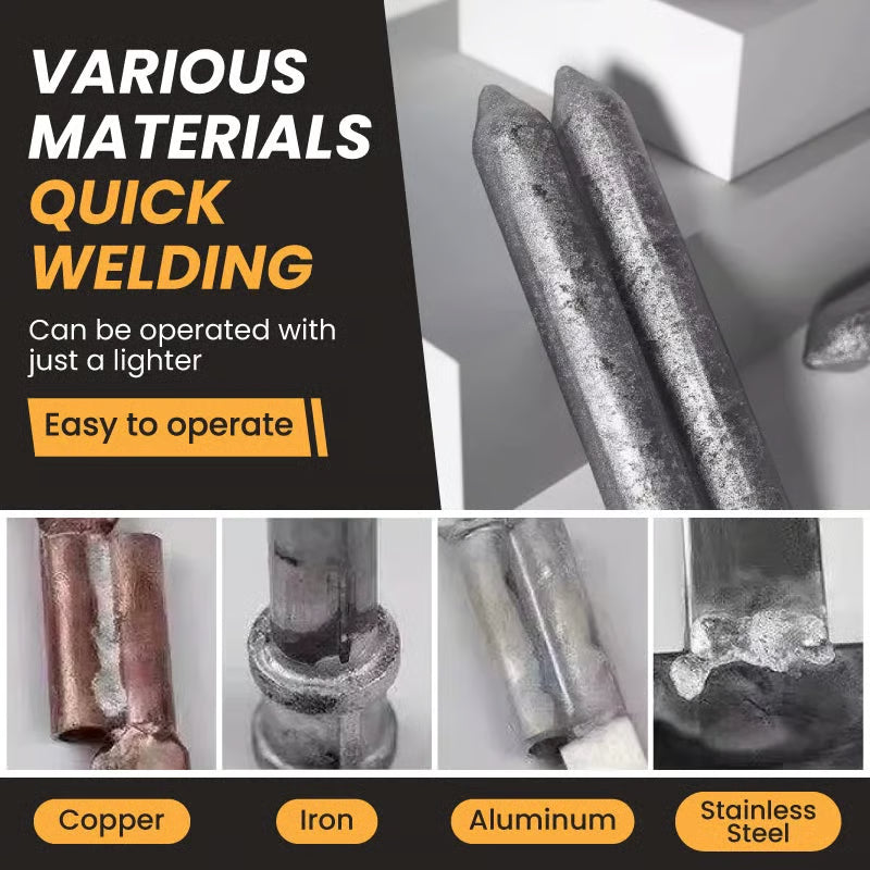 🔥 Aluminum Welding Repair Rods — Low-Temperature Multi-Metal Repair for Faster, Cleaner DIY Fixes