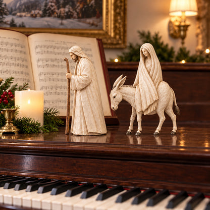 Journey to Bethlehem Nativity Figurine Set