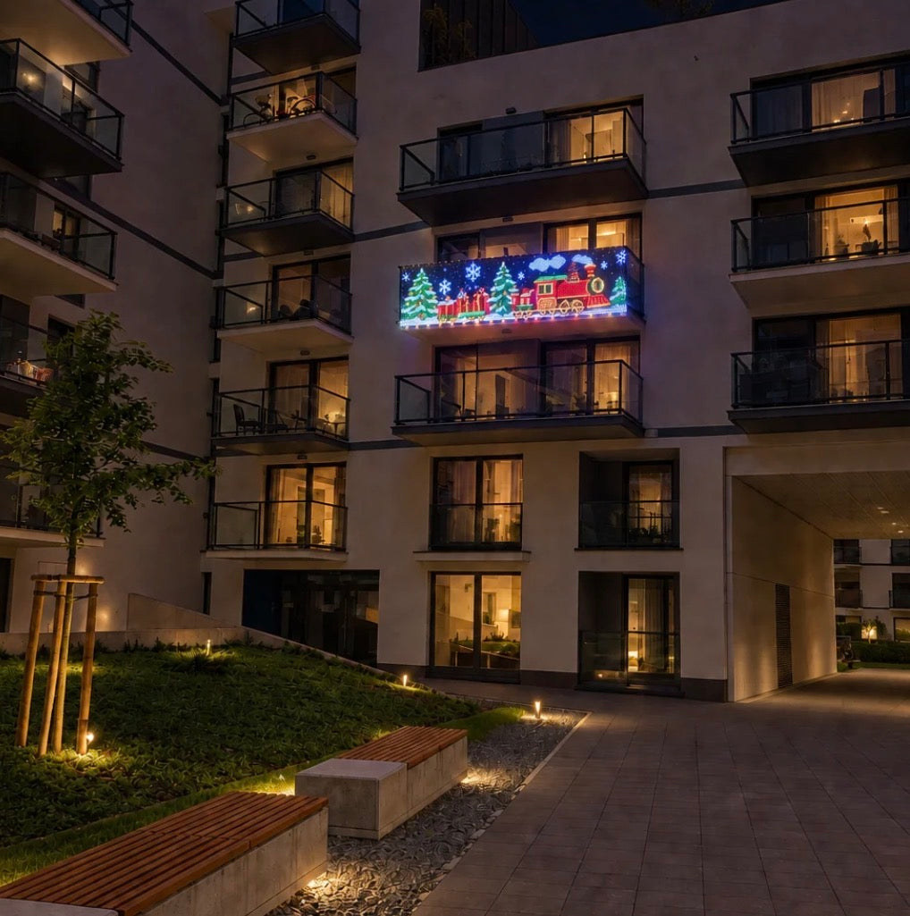 🎄 GlowCanvas Smart Christmas Curtain Lights – App-Controlled DIY Animated LED Display
