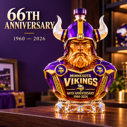 66th Anniversary Commemorative Whiskey Bottle
