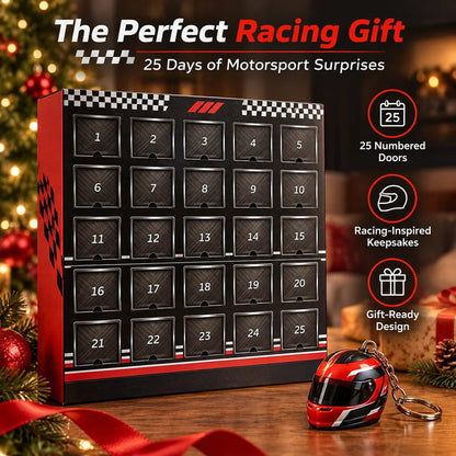 🏁 25-Day Formula Racing Advent Calendar – Ultimate Christmas Countdown for Racing Fans