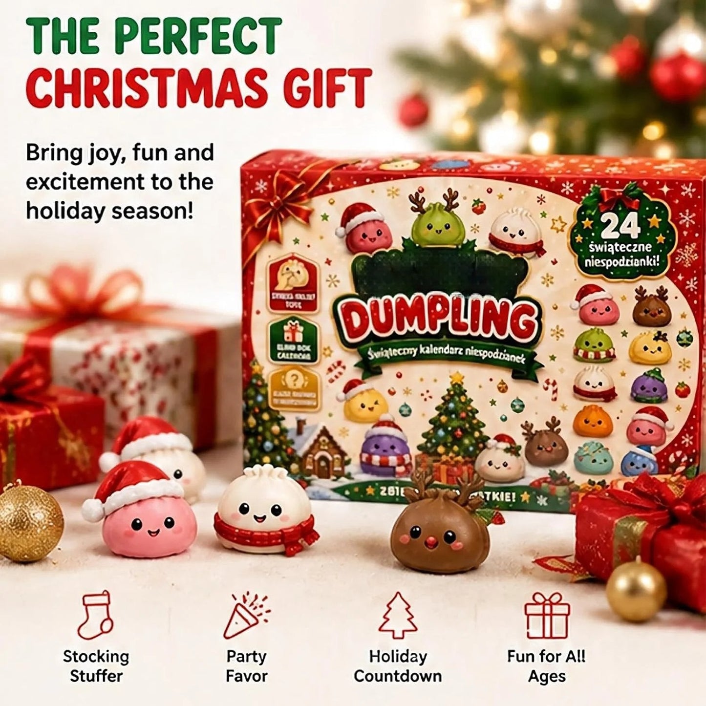 🎄 24 Days of Squishy Christmas Surprises