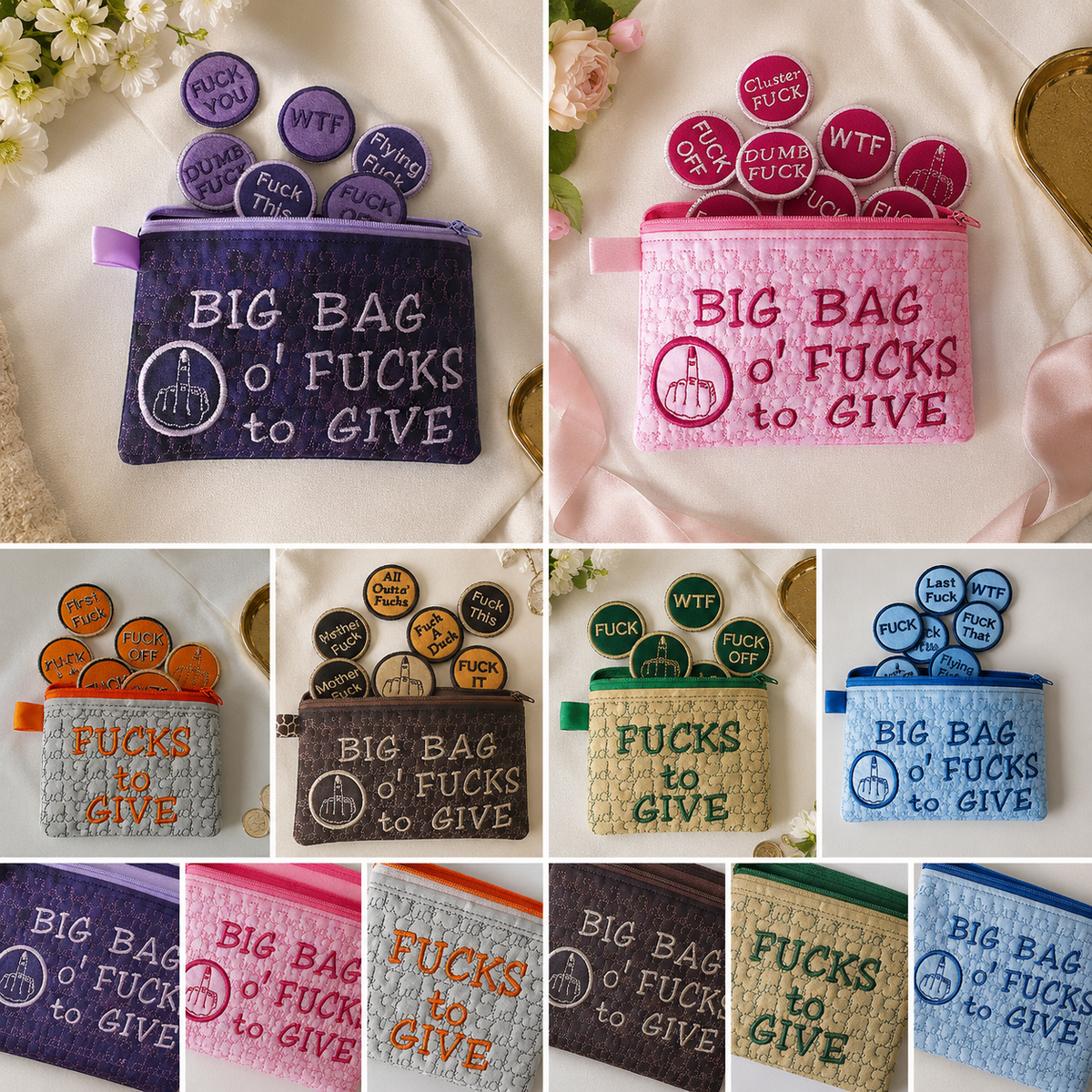 😂 The Ultimate Funny Zipper Pouch for Your Everyday Essentials