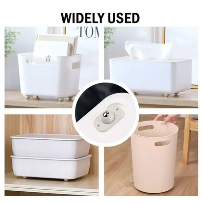 8 Counts Self Adhesive Mini Caster Wheels, 360 Degree Rotation,durable,Strong Load Low Noise Self Caster Wheels