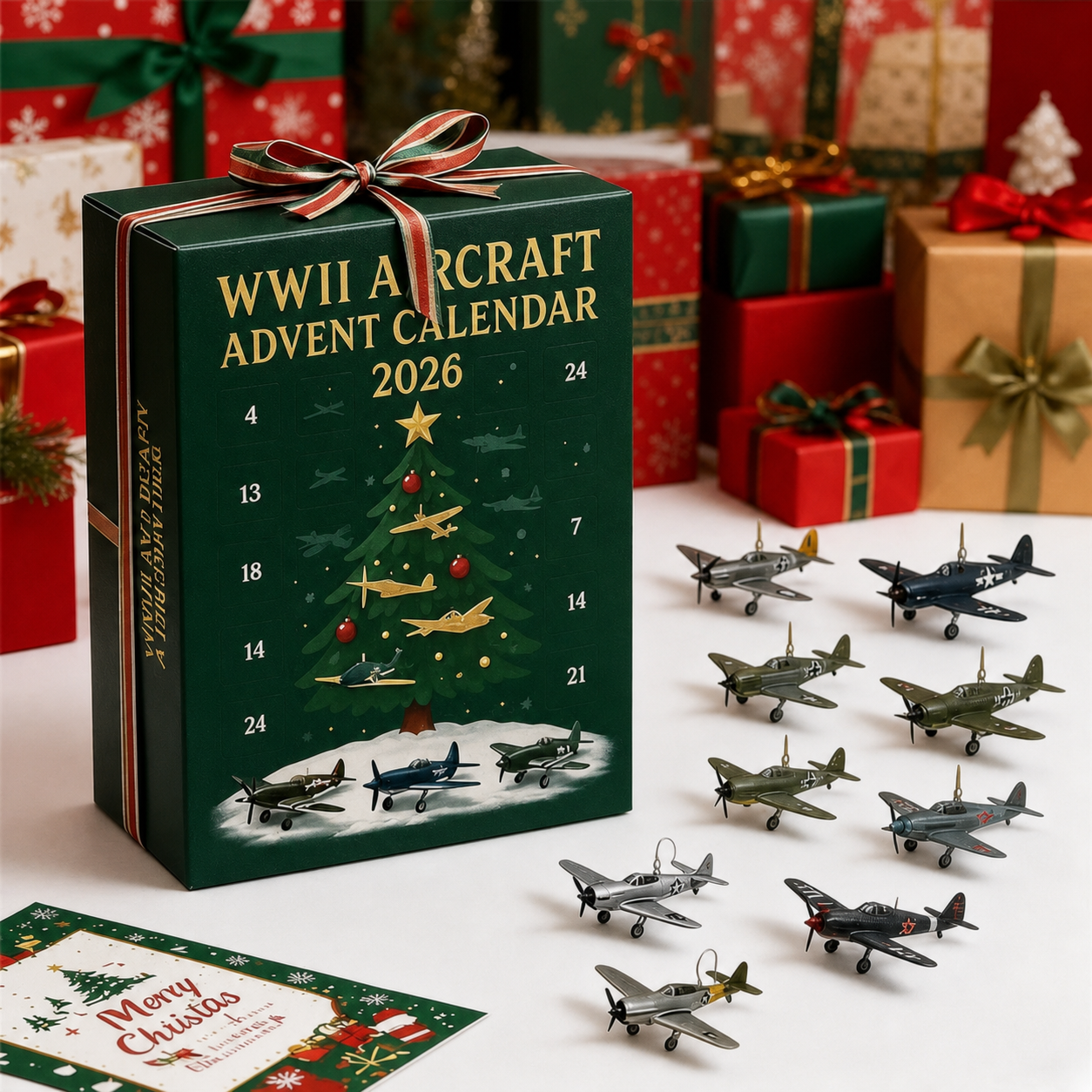2026 Aircraft Advent Calendar World War II Plane