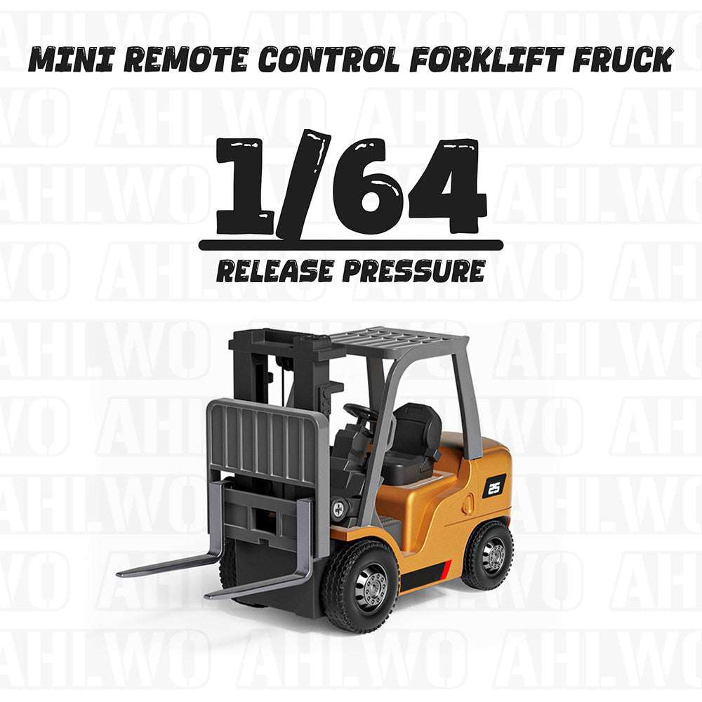 Mini desktop remote control forklift truck