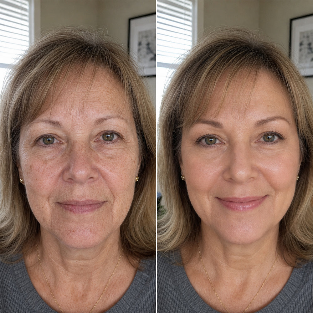 2-in-1 Color-Adapting Foundation Stick – Lightweight Coverage & Natural-Looking Finish