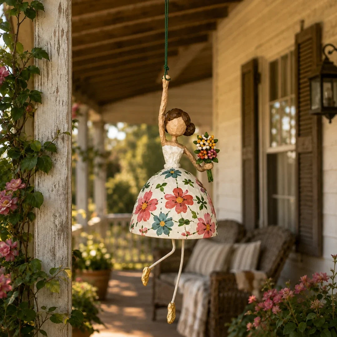 ✨ Whimsical Dancing Lady Hanging Ornament