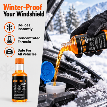 Windshield Pro Concentrate – Clearer Glass, Cleaner Vision in Any Season