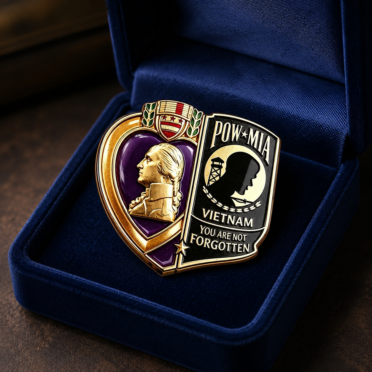 Vietnam Veterans Remembrance Lapel Pin