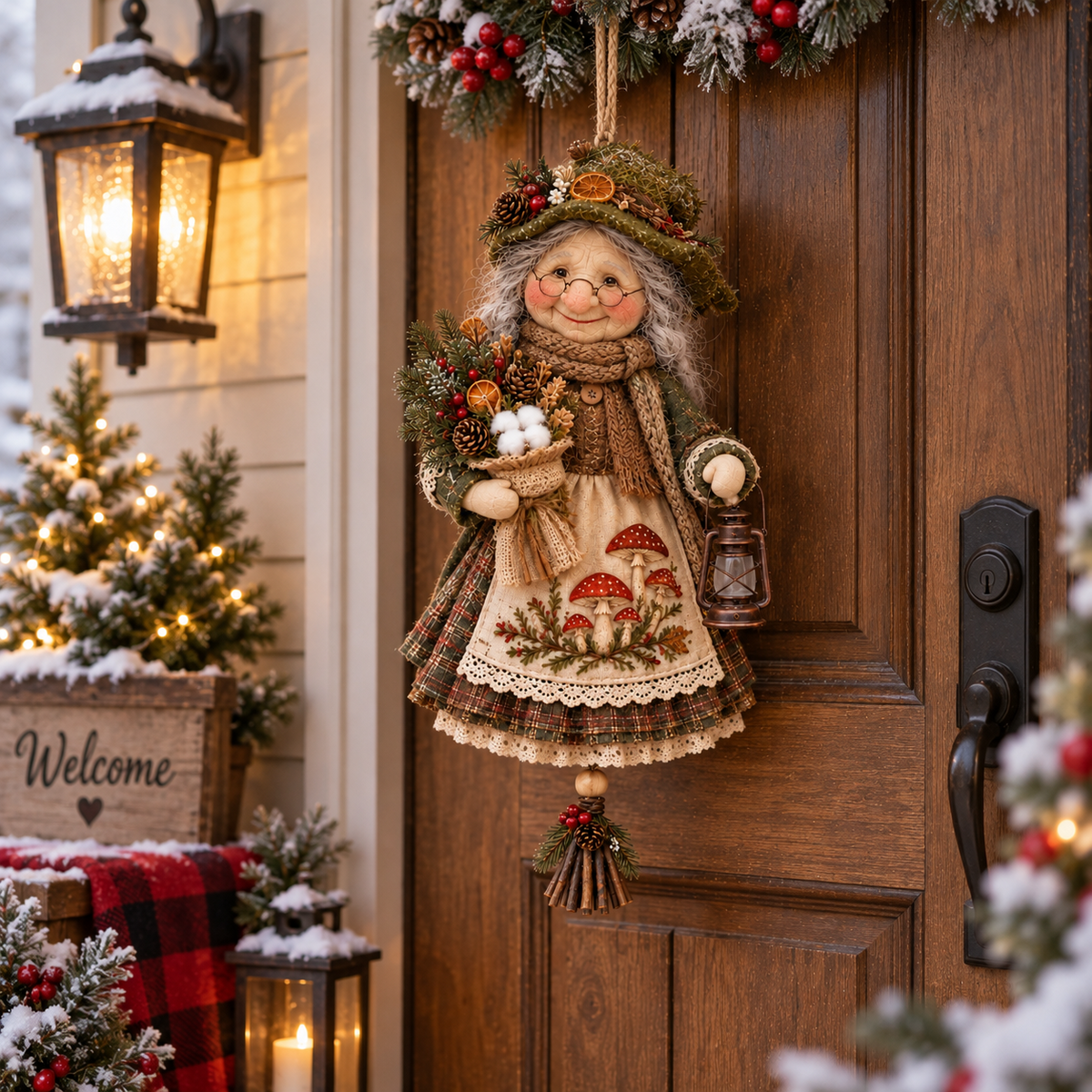 🍀Handmade Good Luck Granny - Chase Away Worries, Bring Home Warmth❤️✨