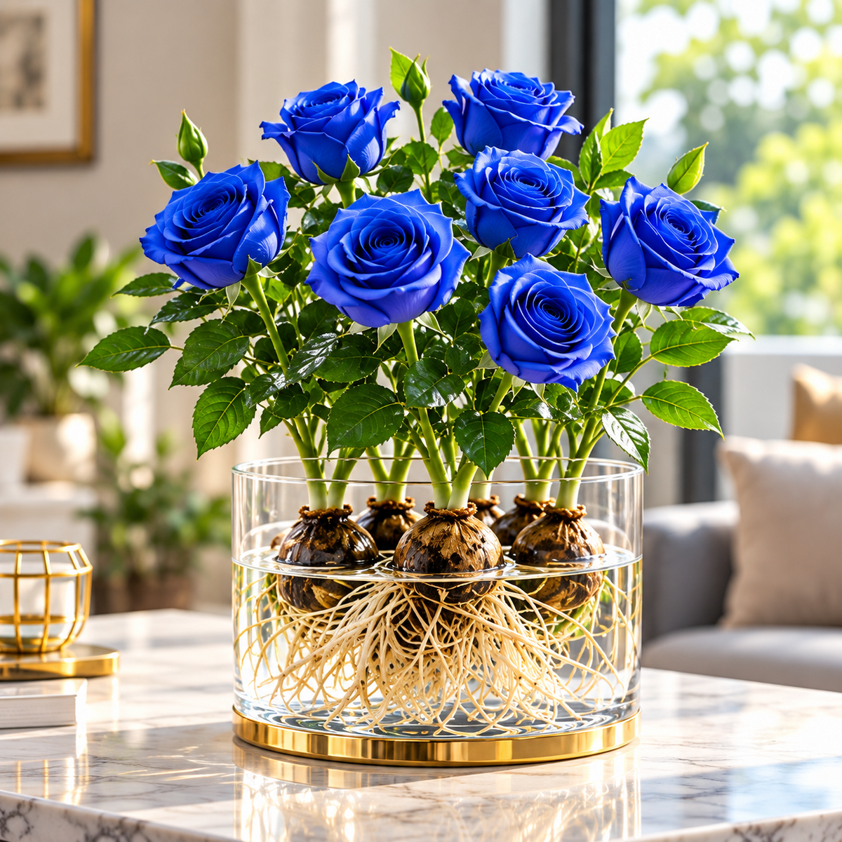 ✨ Hydroponic Rose Bulbs -Enchanting Fragrant 🌹 Can be grown in water or soil