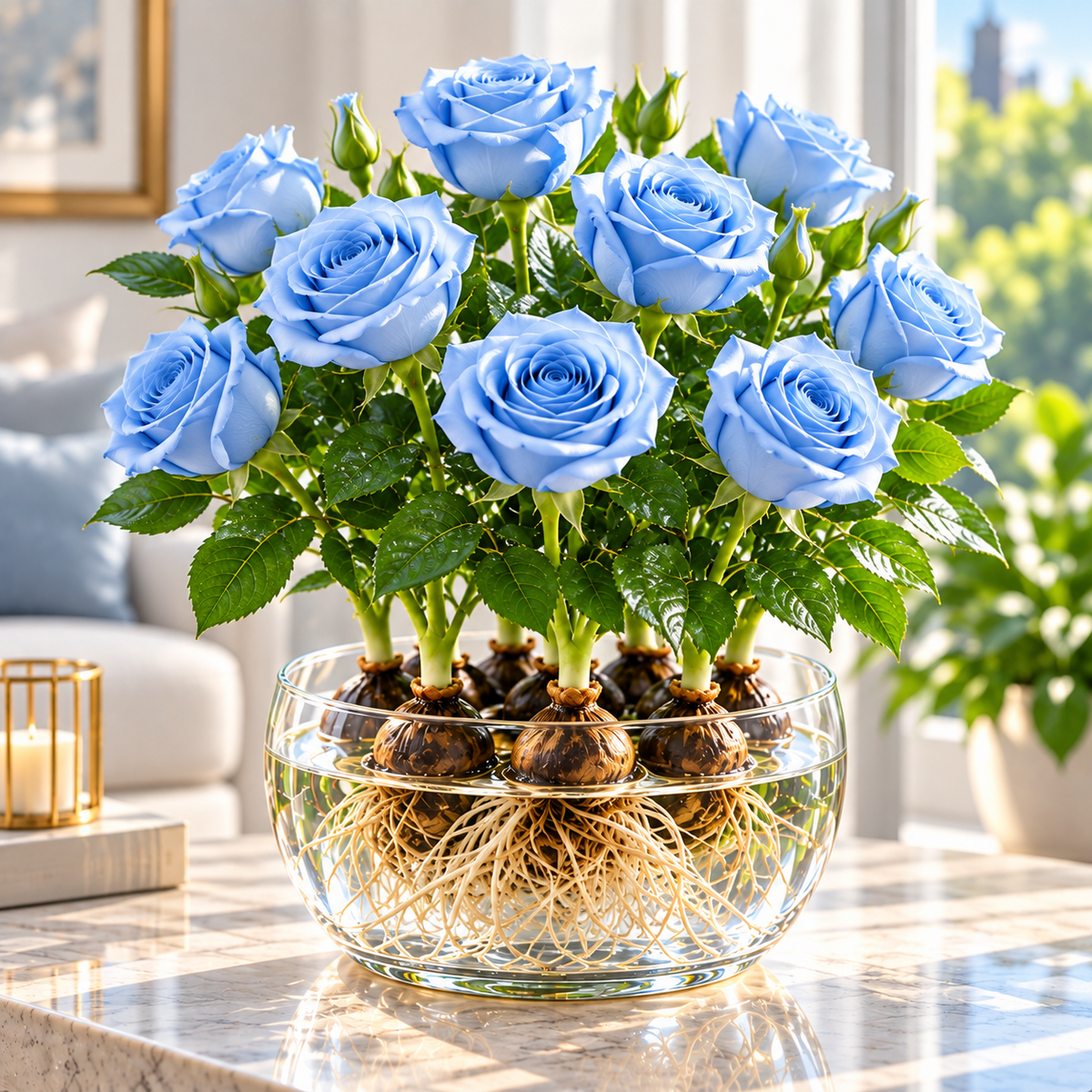 ✨ Hydroponic Rose Bulbs -Enchanting Fragrant 🌹 Can be grown in water or soil