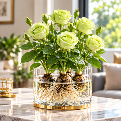 ✨ Hydroponic Rose Bulbs -Enchanting Fragrant 🌹 Can be grown in water or soil