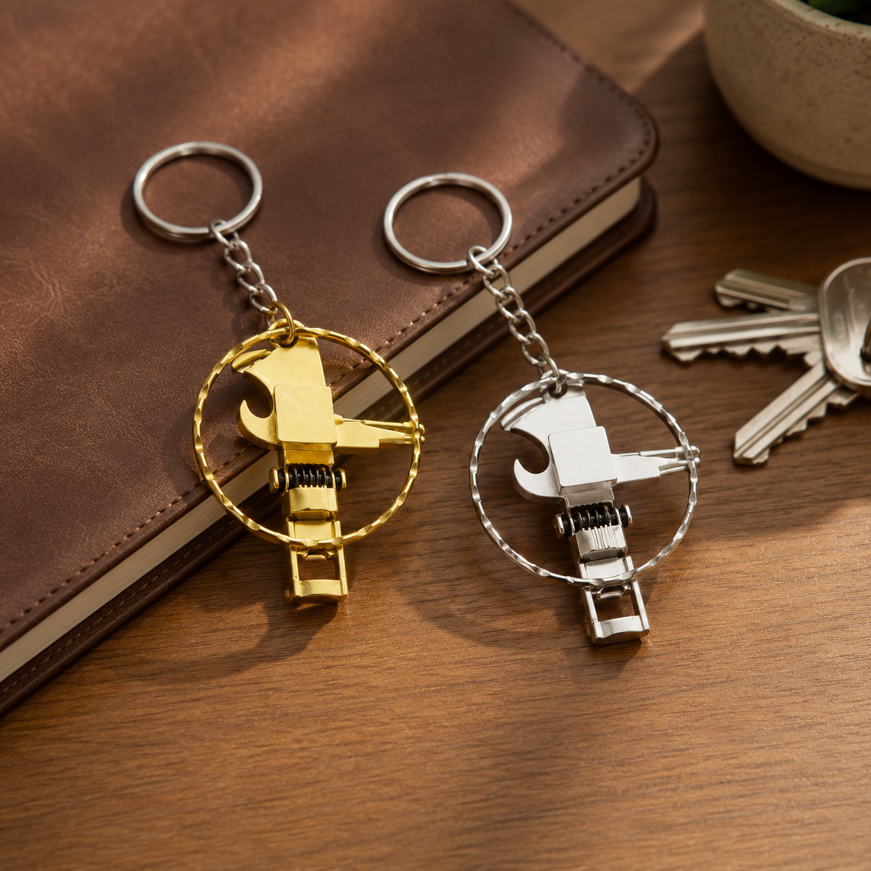 MINI Bear Trap Keychain - That Works Fun Trick Mouse Trap