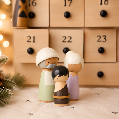 Nativity Advent Calendar 2026 – 24-Day Christmas Countdown with Nativity Figures