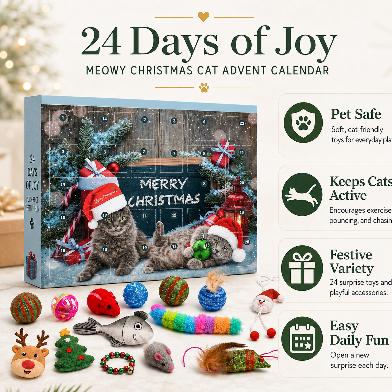 🐱🎄 2026 Christmas Cat Advent Calendar