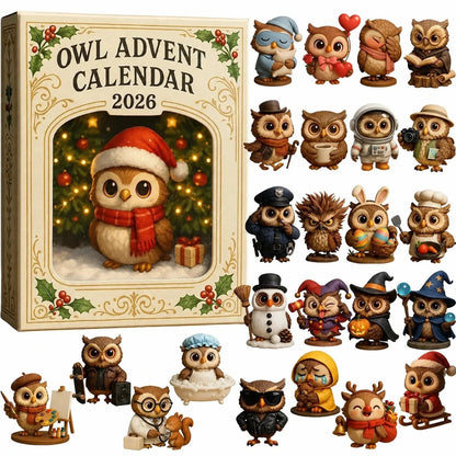 Owl Advent Calendar 2026 🎁 24 Gifts Inside!