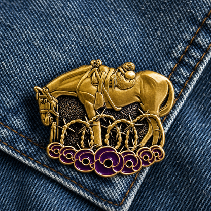 War Horse Remembered Brooch