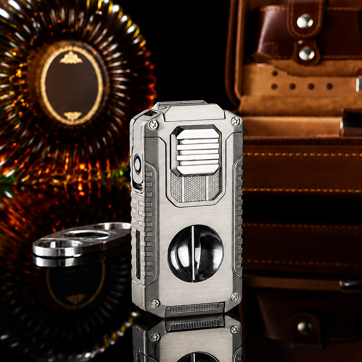 Vintage-Inspired Luxury Refillable Lighter