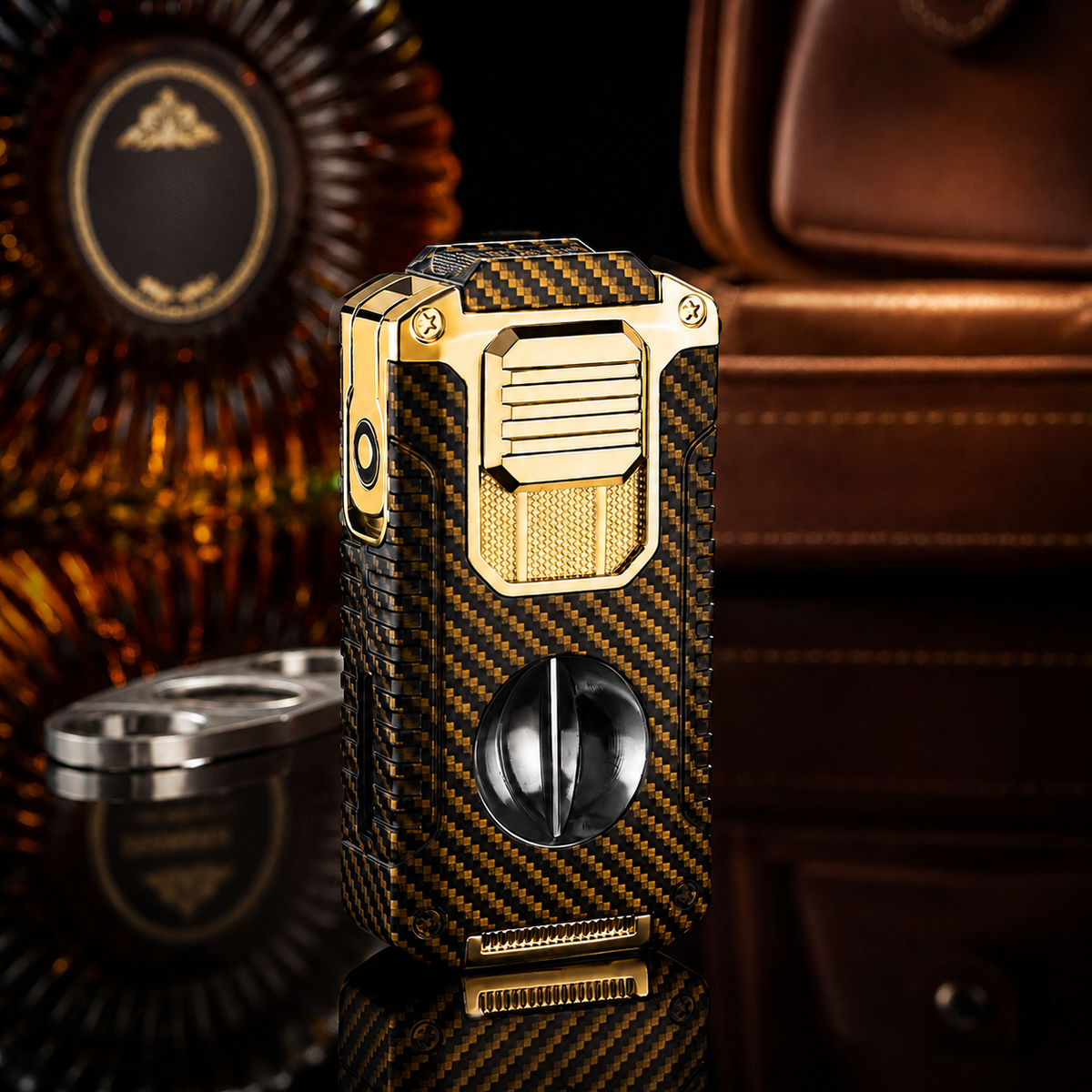 Vintage-Inspired Luxury Refillable Lighter