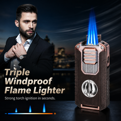 Vintage-Inspired Luxury Refillable Lighter